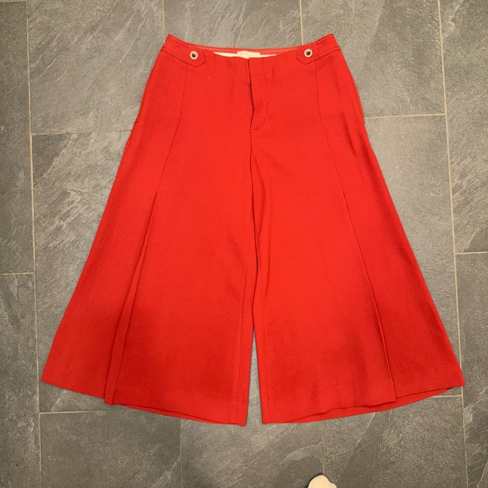 Anthropologie Rust Culottes